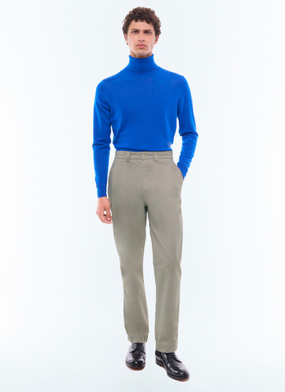 Men's beige chino trousers Fursac - P3ECKO-DP03-A008