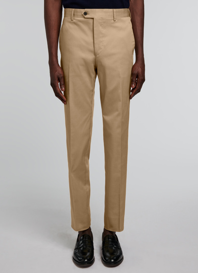 Men's beige chino trousers Fursac - P3VKIA-VP14-08