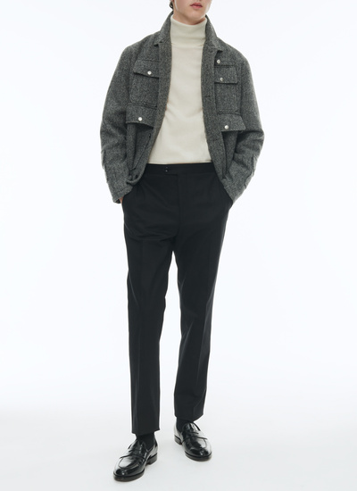 Men's cotton gabardine chino trousers Fursac - P3BXIN-AP04-B020