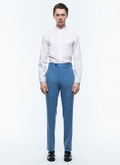 Organic cotton fitted chino pants - P3DROP-AP04-D028