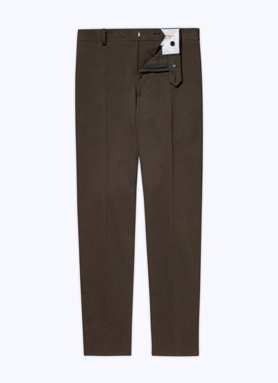 Men's cotton and elastane chino trousers Fursac - P3VKIA-AP04-19