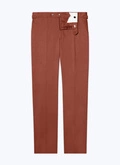 Organic cotton fitted chino pants - P3DROP-VP14-G005