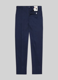 Blue cotton gabardine chino trousers - 22EP3VKIA-VP14/33