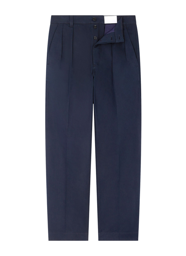 Men's cotton twill chino trousers Fursac - P3GINO-GP01-D030