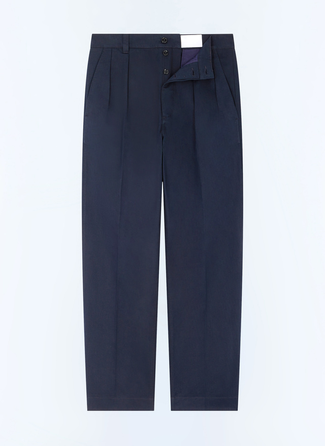 Men's cotton twill chino trousers Fursac - P3GINO-GP01-D030