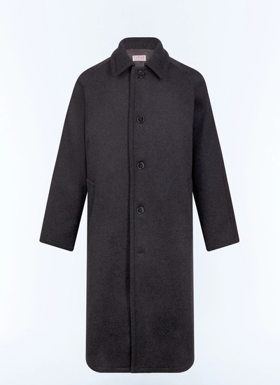 Men's black main fabric: 95% virgin wool, 5% cashmerelining: 100% viscose coat Fursac - M3LOVE-LM31-B021
