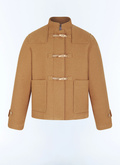 Short felted wool duffle coat - M3GUFL-GM04-A006
