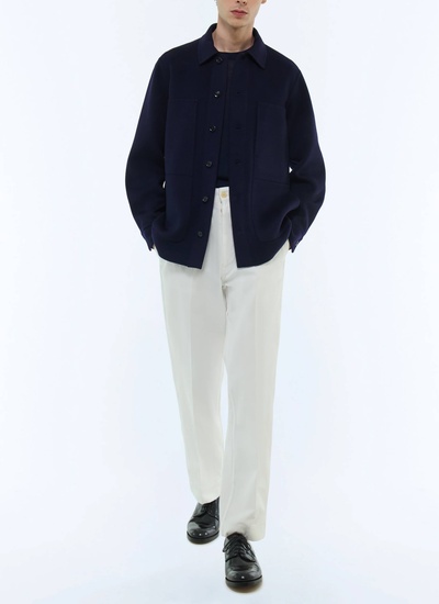 Men's navy blue coat Fursac - M3FADA-FM13-D030