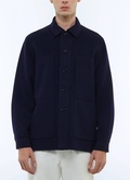 Two-faced woolen cloth jacket - M3FADA-FM13-D030