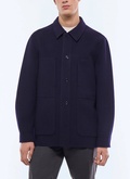 Double-faced wool overcoat - M3FADA-JM13-D030