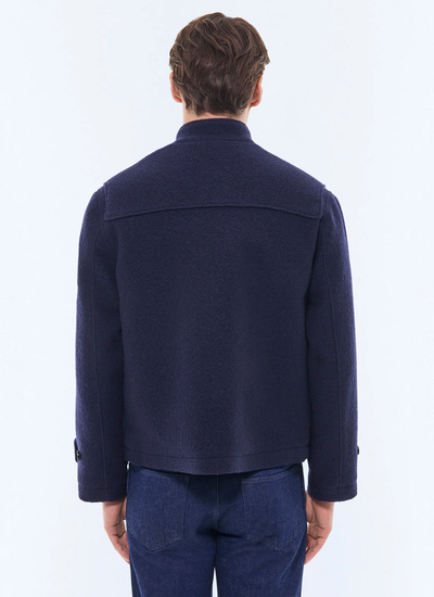 Men's felted duffle wool coat Fursac - M3GUFL-GM04-D030