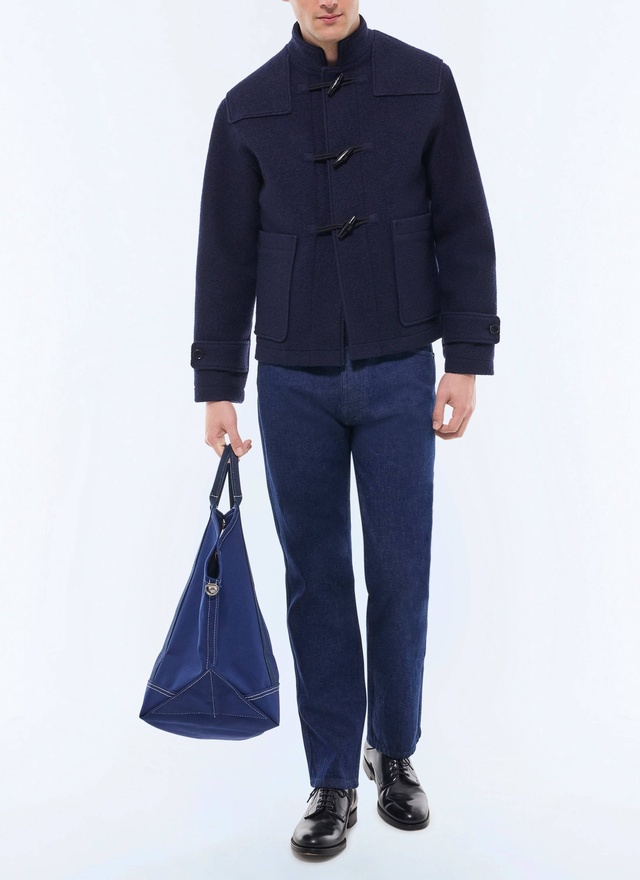 Men's navy blue coat Fursac - M3GUFL-GM04-D030