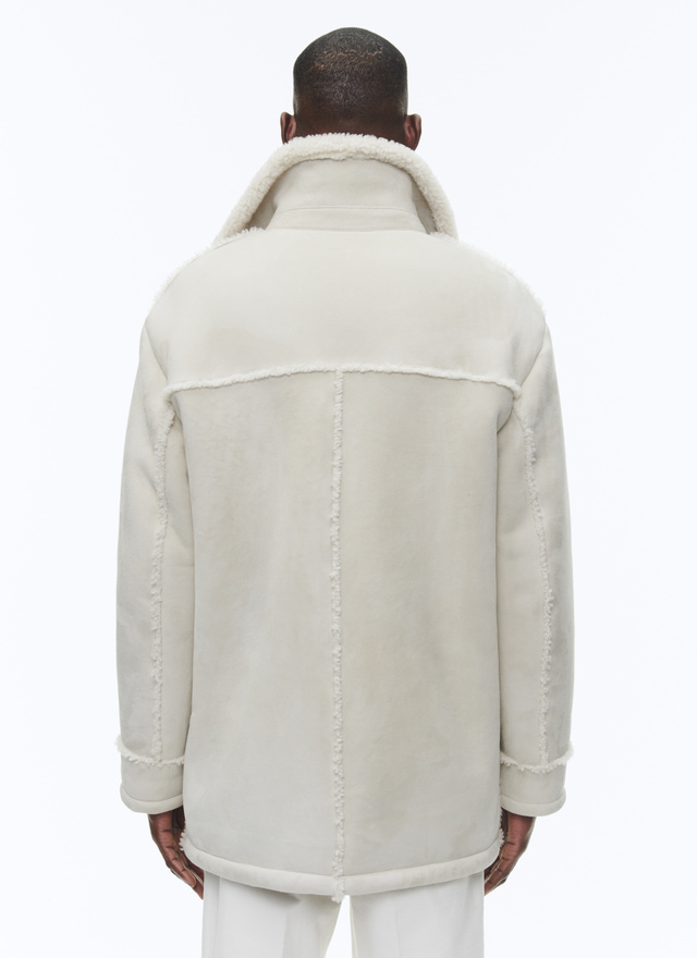 Men's sheep leather coat Fursac - M3CURL-CL01-A002