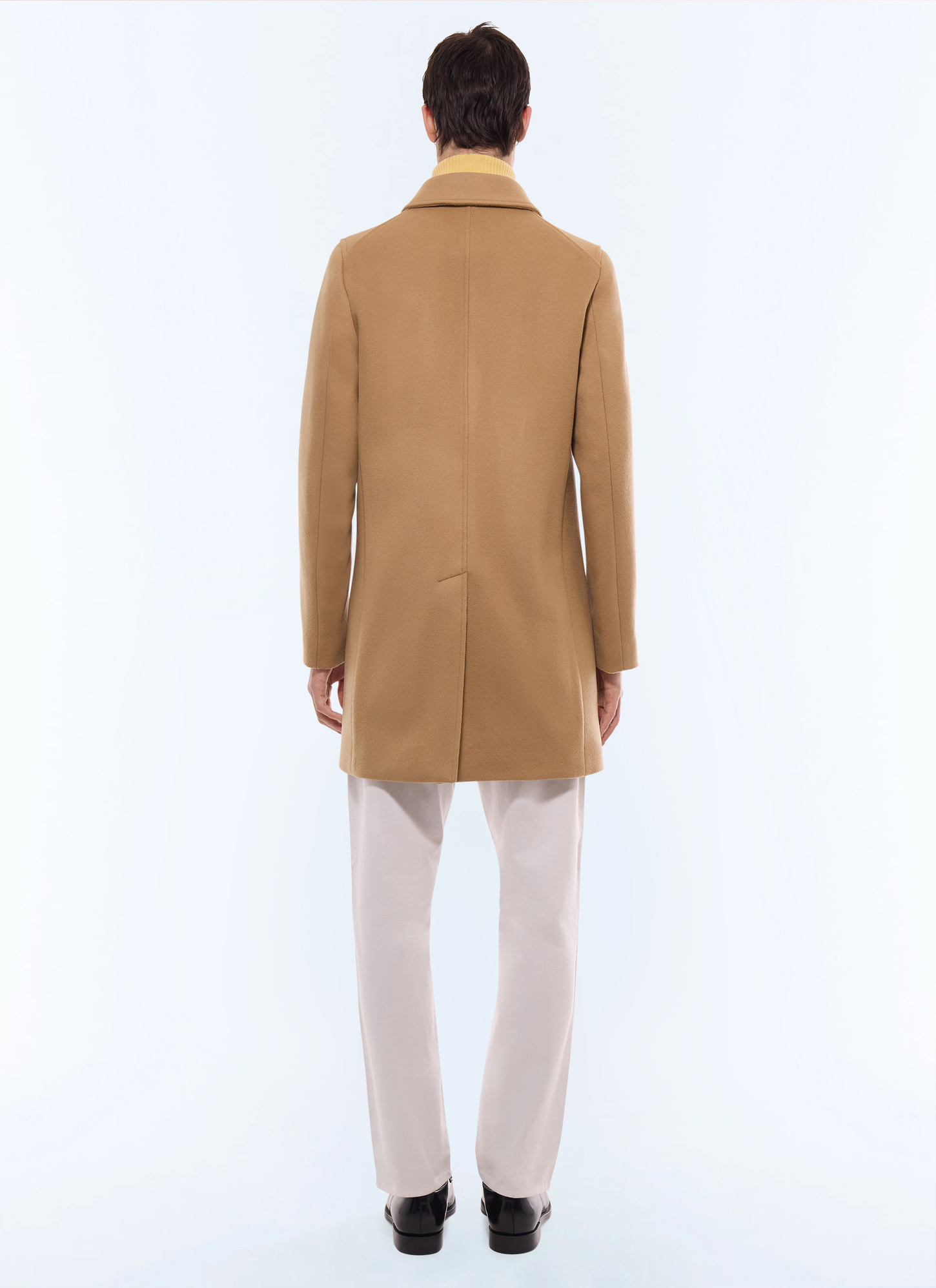 Men's virgin wool and cashmere coat Fursac - M3CUSH-RM31-A006