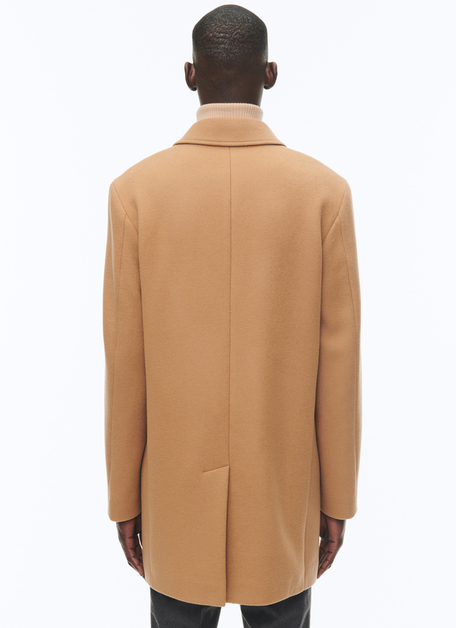 Men's virgin wool and cashmere coat Fursac - M3AKOM-RM31-11