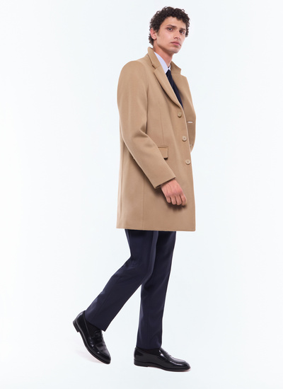 Beige winter coat online