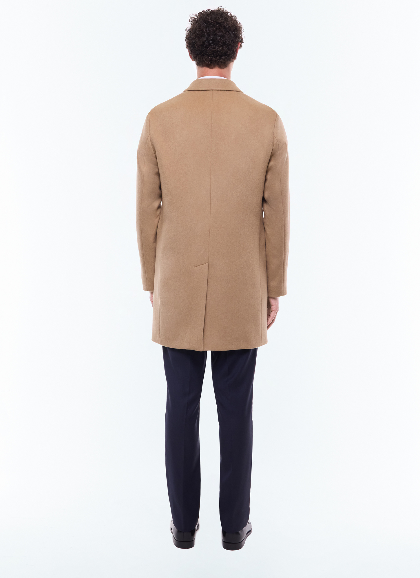 Men's wool and cashmere broadcloth coat Fursac - M3EKOM-RM31-A006