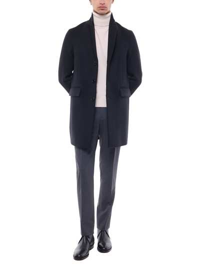 Men's black coat Fursac - M3EKOM-RM31-20