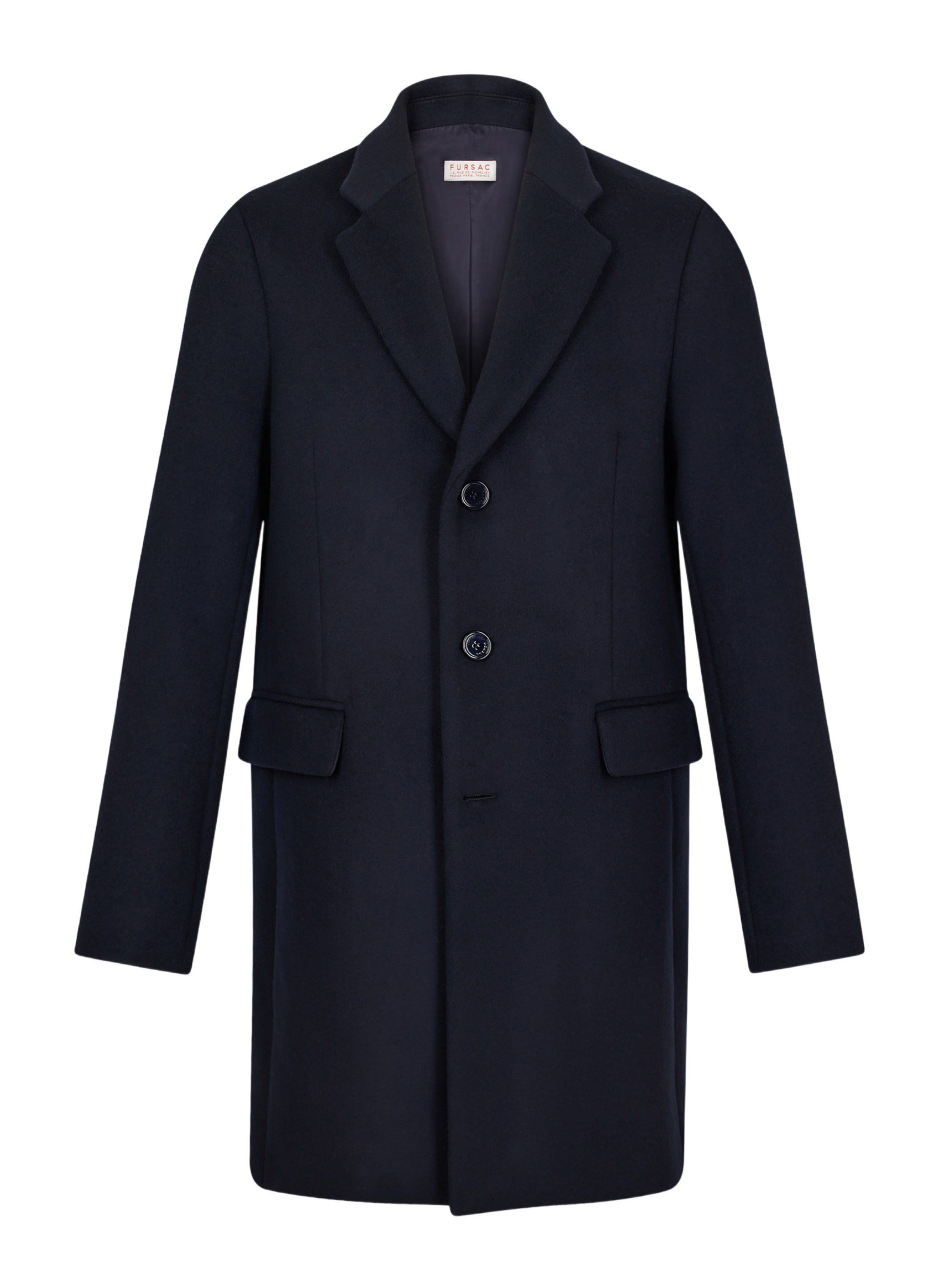 【FOLL】super130s wool-cashmere rever coat coat-wool-and-cashmere-