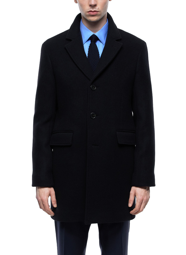 Men's carbon blue coat Fursac - M3EKOM-RM31-31