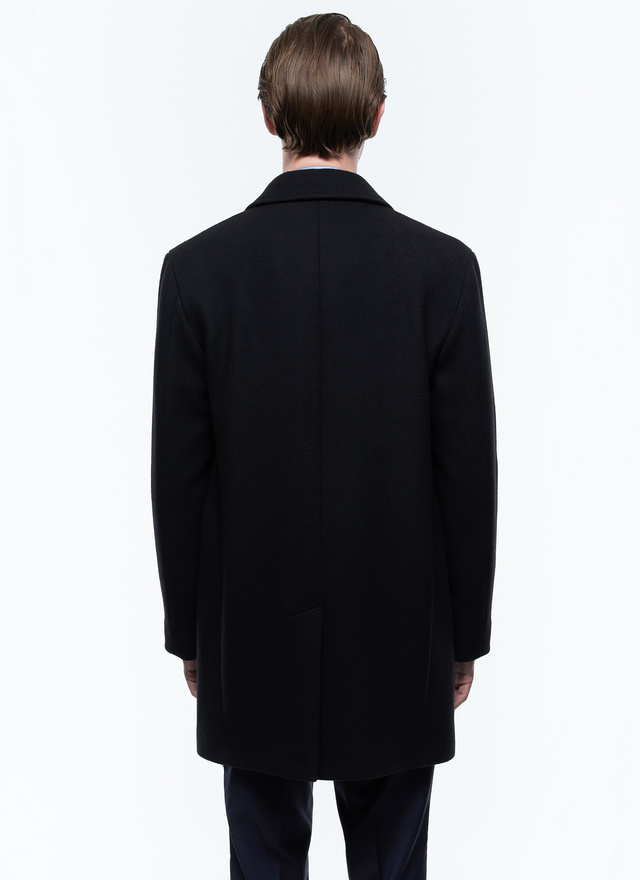 Men's wool and cashmere broadcloth coat Fursac - M3EKOM-RM31-31