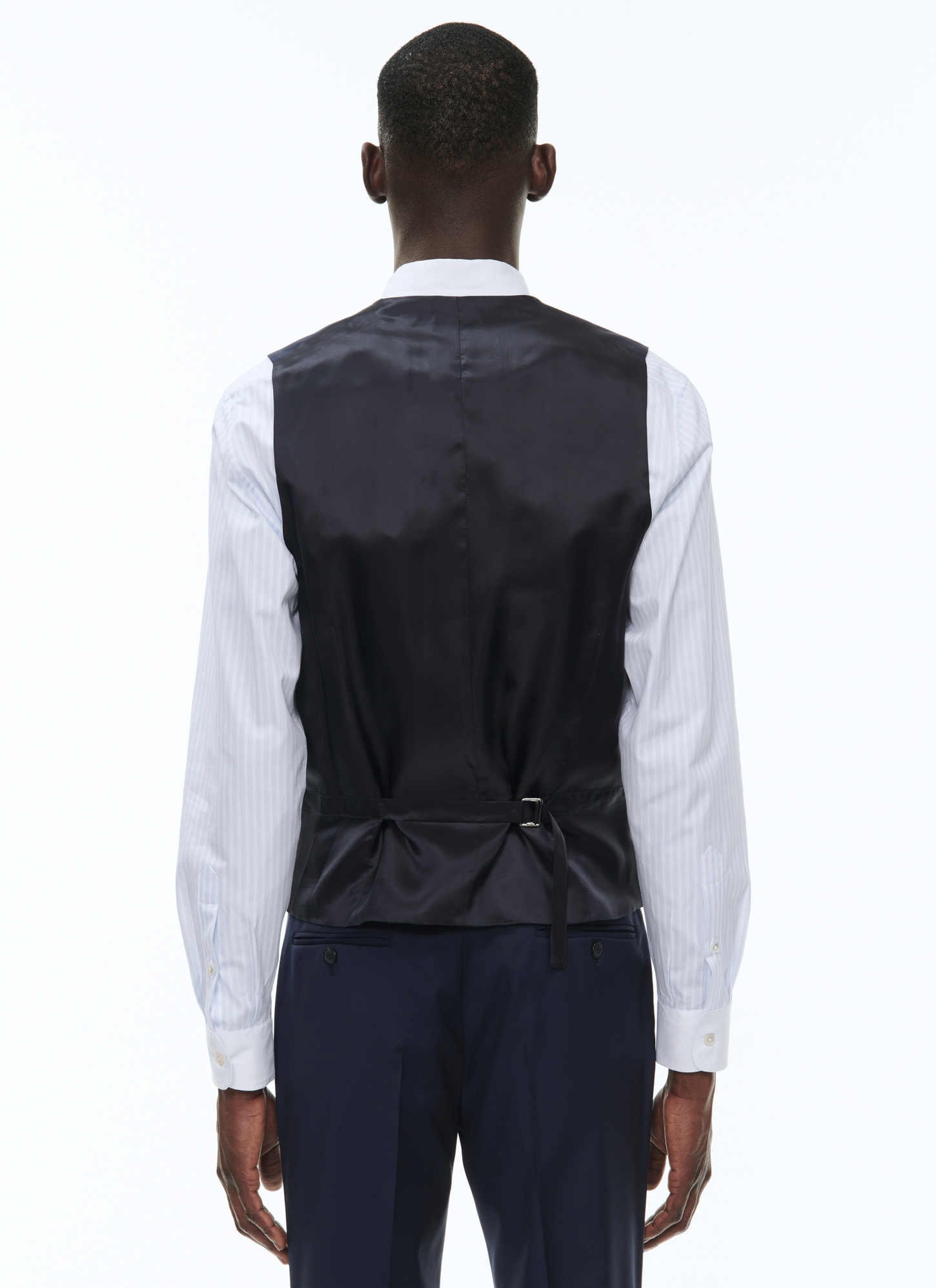 Costume homme Fursac - Costume 3 pièces bleu en serge de laine bleu marine C3AVOX-B570-31