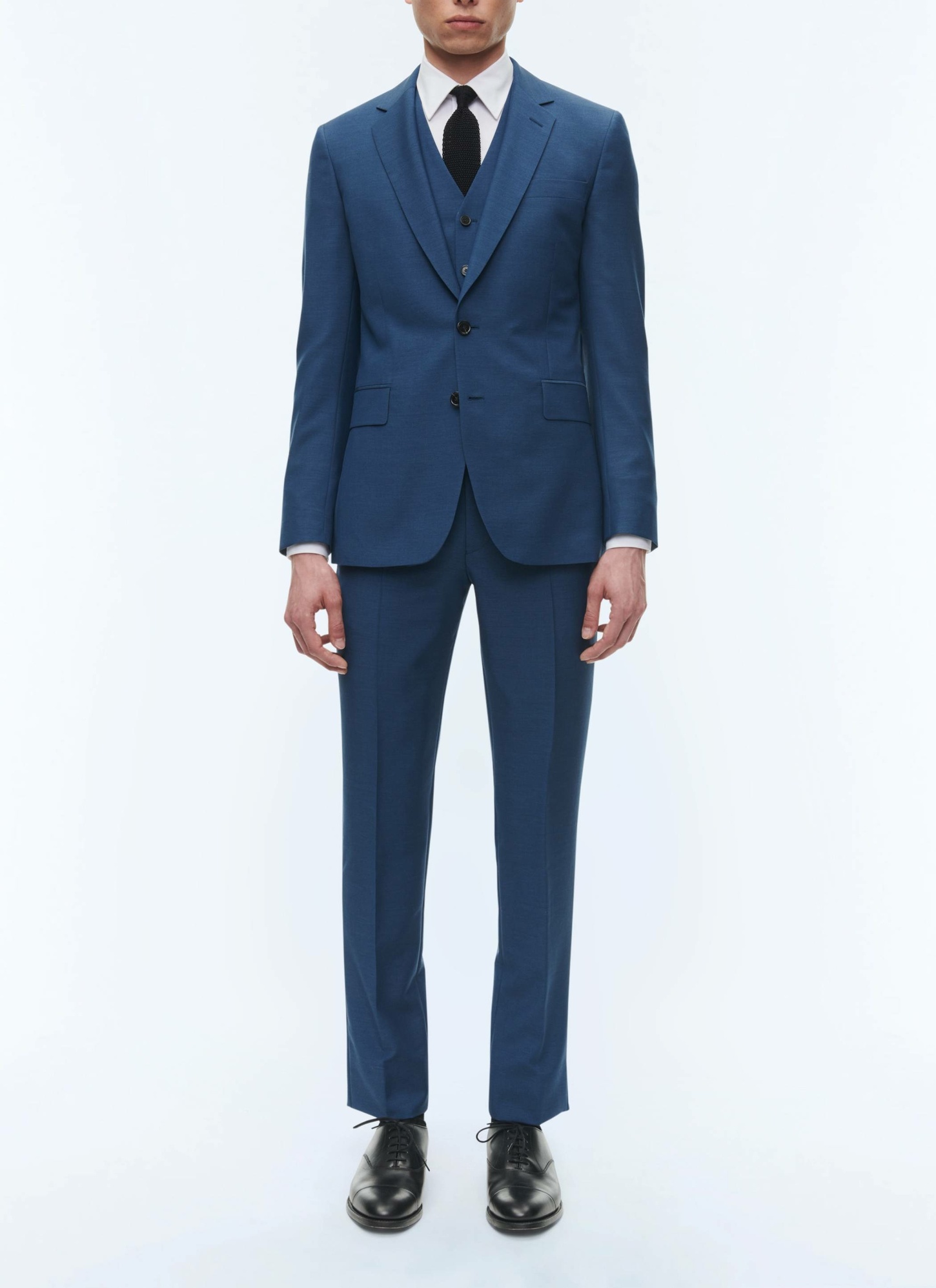Costume homme bleu saphir laine vierge Fursac - C3AVOX-F502-35