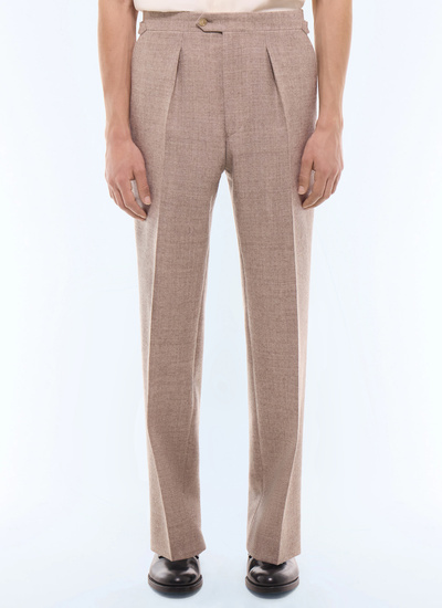 Costume beige homme tissu principal: 100% laine viergedoublure manches: 57% viscose, 41% acétate, 2% cupro Fursac - C3LOCA-LC10-A006
