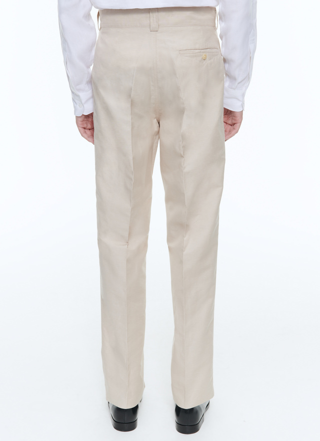 Costume homme toile de lin et coton Fursac - C3DANA-DX09-A006