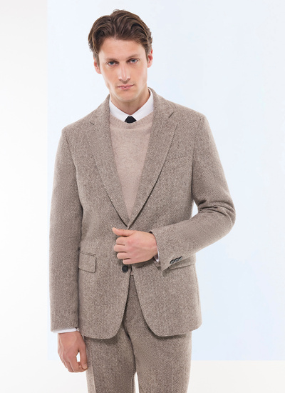 Costume beige taupe homme Fursac - C3FRAT-GX02-G018