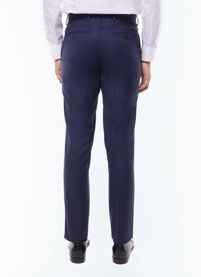 Costume bleu carbone homme serge de laine Fursac - C2AIDO-AC80-31
