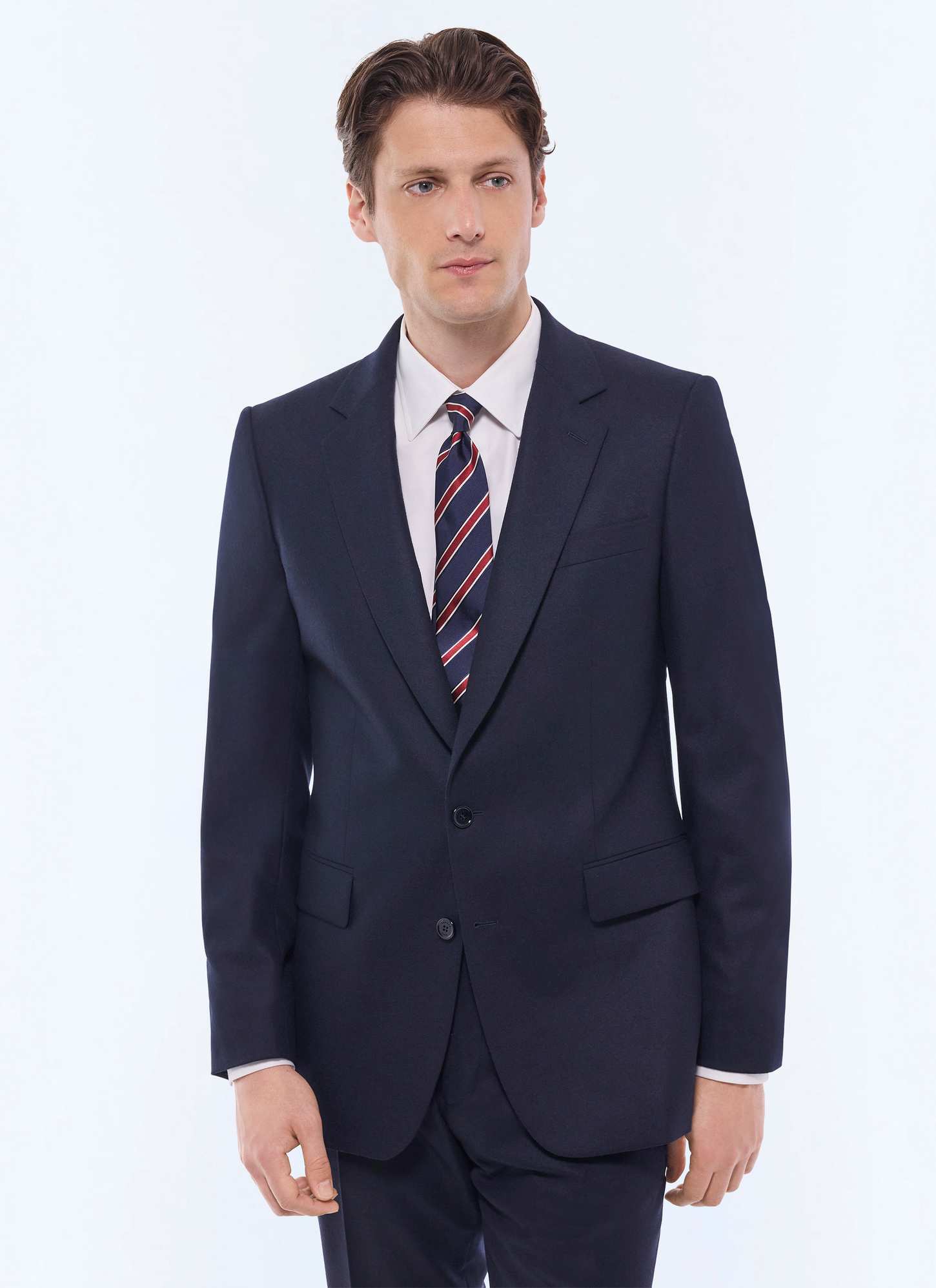 Costume homme flanelle de laine vierge certifiée Fursac - C3EXUN-EC29-D030