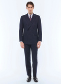 Costume croisé en laine - C3FOCA-EC29-D030