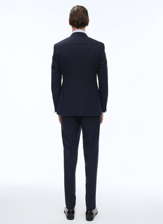 Costume bleu homme toile de laine vierge Fursac - C3VOCA-BC51-31