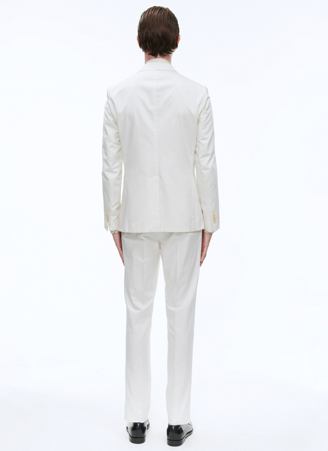 Costume gabardine de coton homme Fursac - 23EC3BAMO-BX02/02