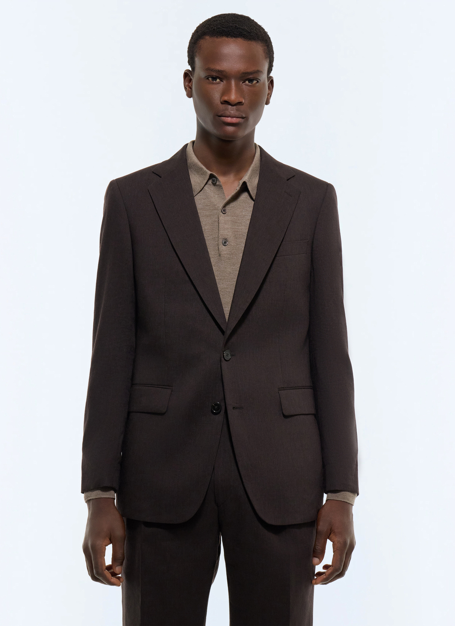 Costume marron homme Fursac - C3JADA-JX06-G018