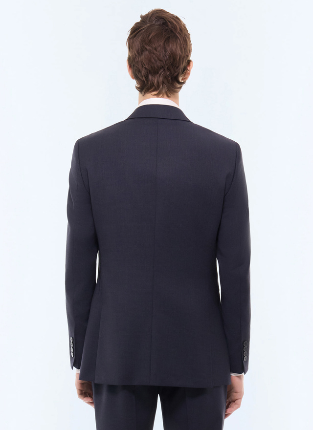 Costume homme tissu principal: 100% laine vierge dessous col: 80% polyester, 20% viscosedoublure corps: 100% viscosedoublure manches: 57% viscose, 41% acétate, 2% cupro Fursac - C3FOXA-LC05-D030