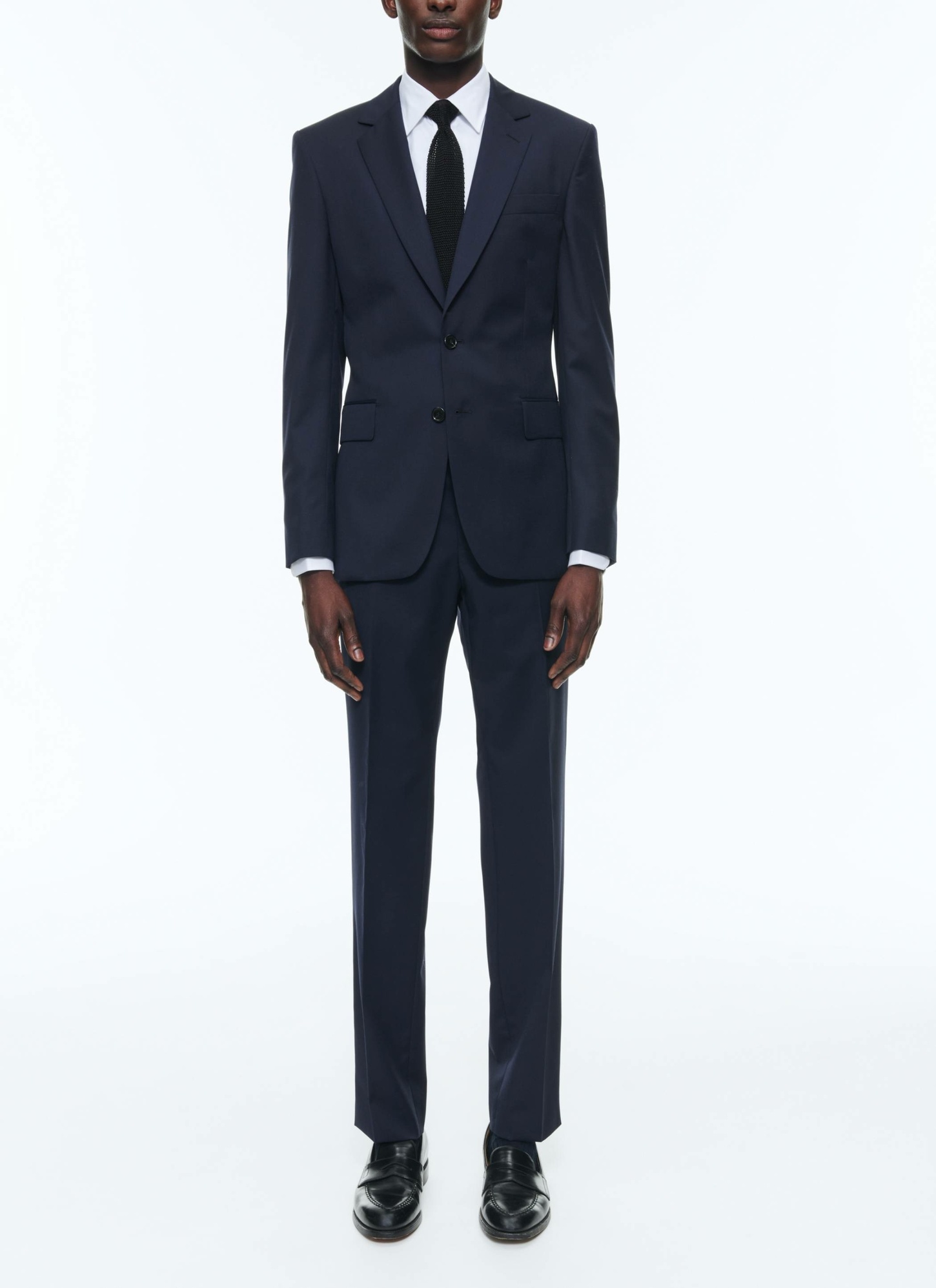 Costume homme bleu carbone laine vierge Fursac - C1AXUN-AC80-31