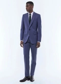 Costume ajusté en toile de laine - C3FOXA-GC16-D028