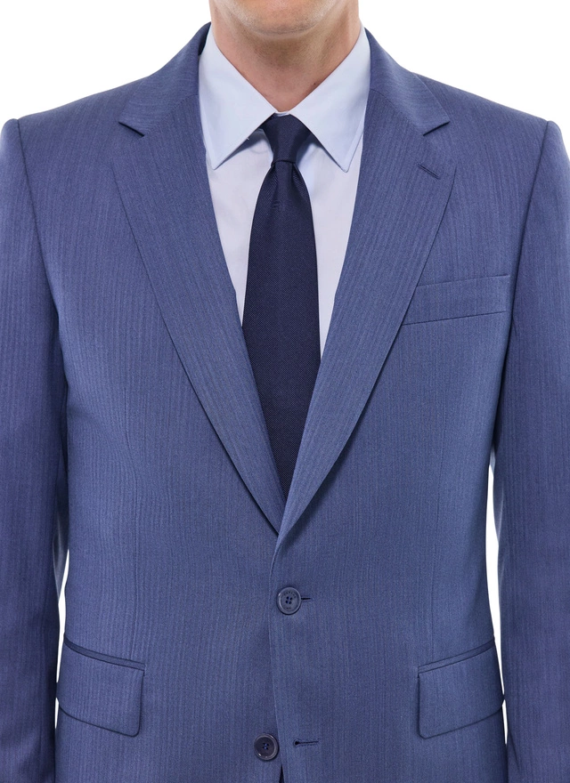 Costume bleu gris homme Fursac - C3GREG-GC04-D004