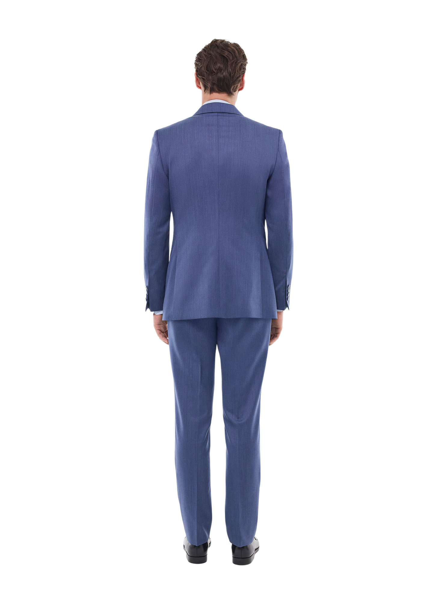 Costume bleu gris homme laine vierge Fursac - C3GREG-GC04-D004