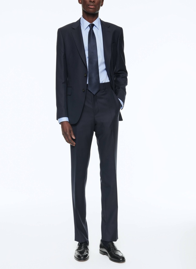 Costume homme bleu marine laine vierge Fursac - C3SOXA-TC45-30