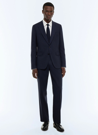 Costume homme bleu marine laine vierge Fursac - C3JARA-JC11-D030
