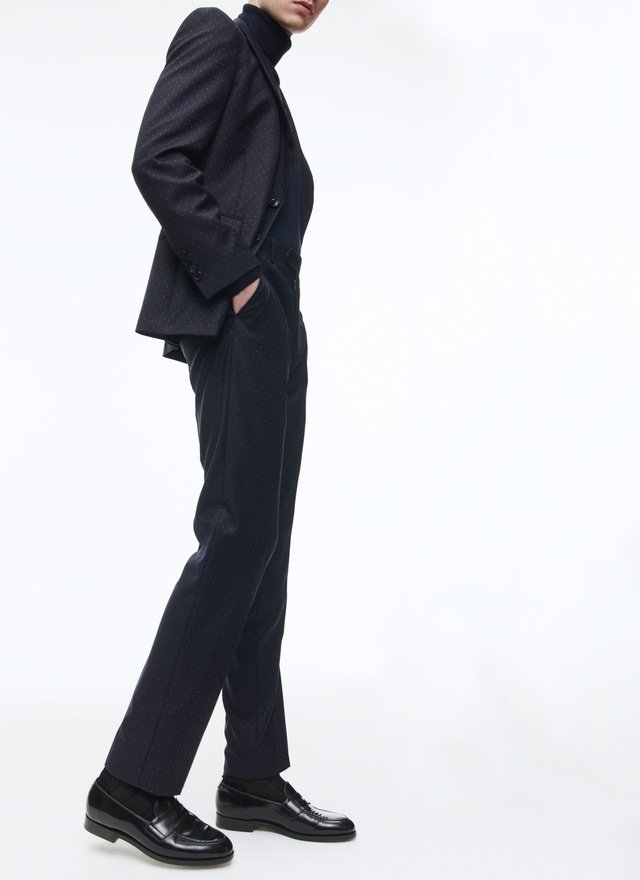 Costume homme bleu marine laine vierge Fursac - C3AVRA-CC48-D030