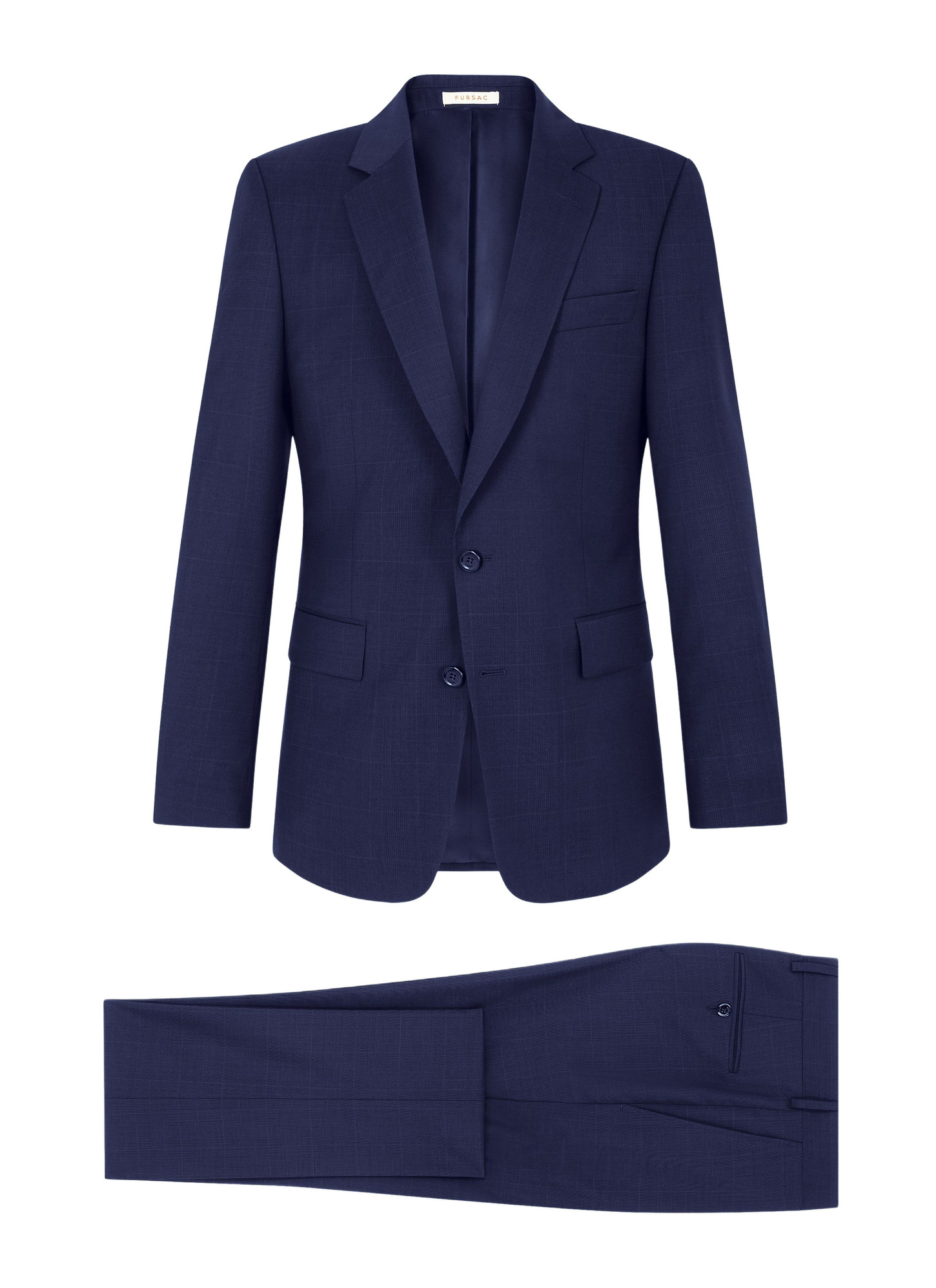 Costume laine vierge certifiée homme Fursac - C3FOXA-GC13-D030