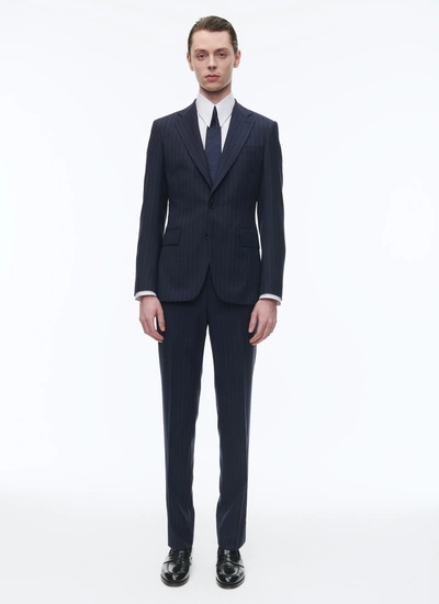 Costume homme bleu marine laine vierge Fursac - C3AVRA-CC11-D031
