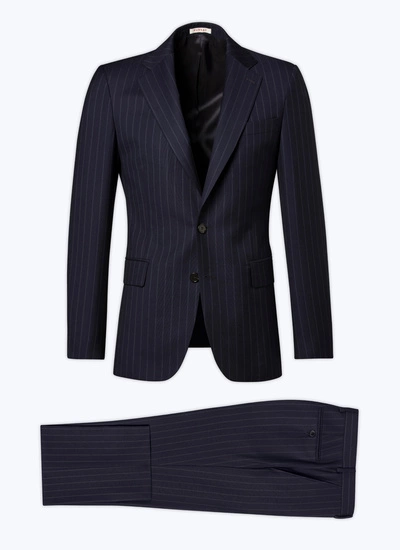 Costume bleu marine homme laine vierge Fursac - C3AVRA-CC11-D031