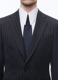 Costume ajusté en laine à effet Jacquard - C3CIXE-CC08-D030