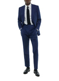 Costume ajusté en toile à rayures - C3FEXU-FC17-D032