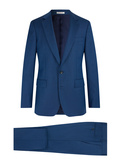 Costume ajusté en laine certifiée - C3FOXA-FC19-D034